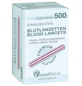 Edelstahl-Blutlanzette Premium